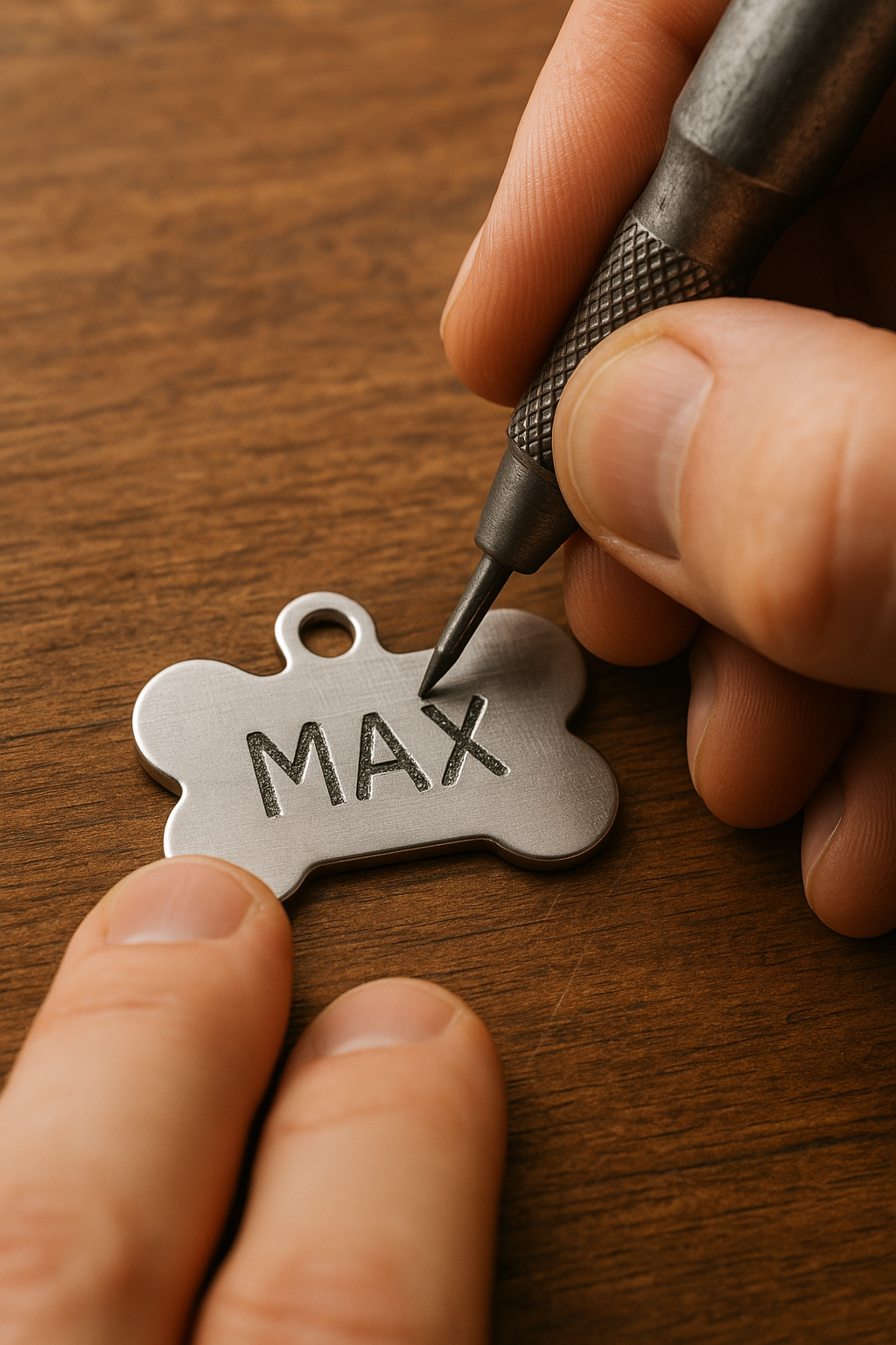 Custom Engraved ID Tag